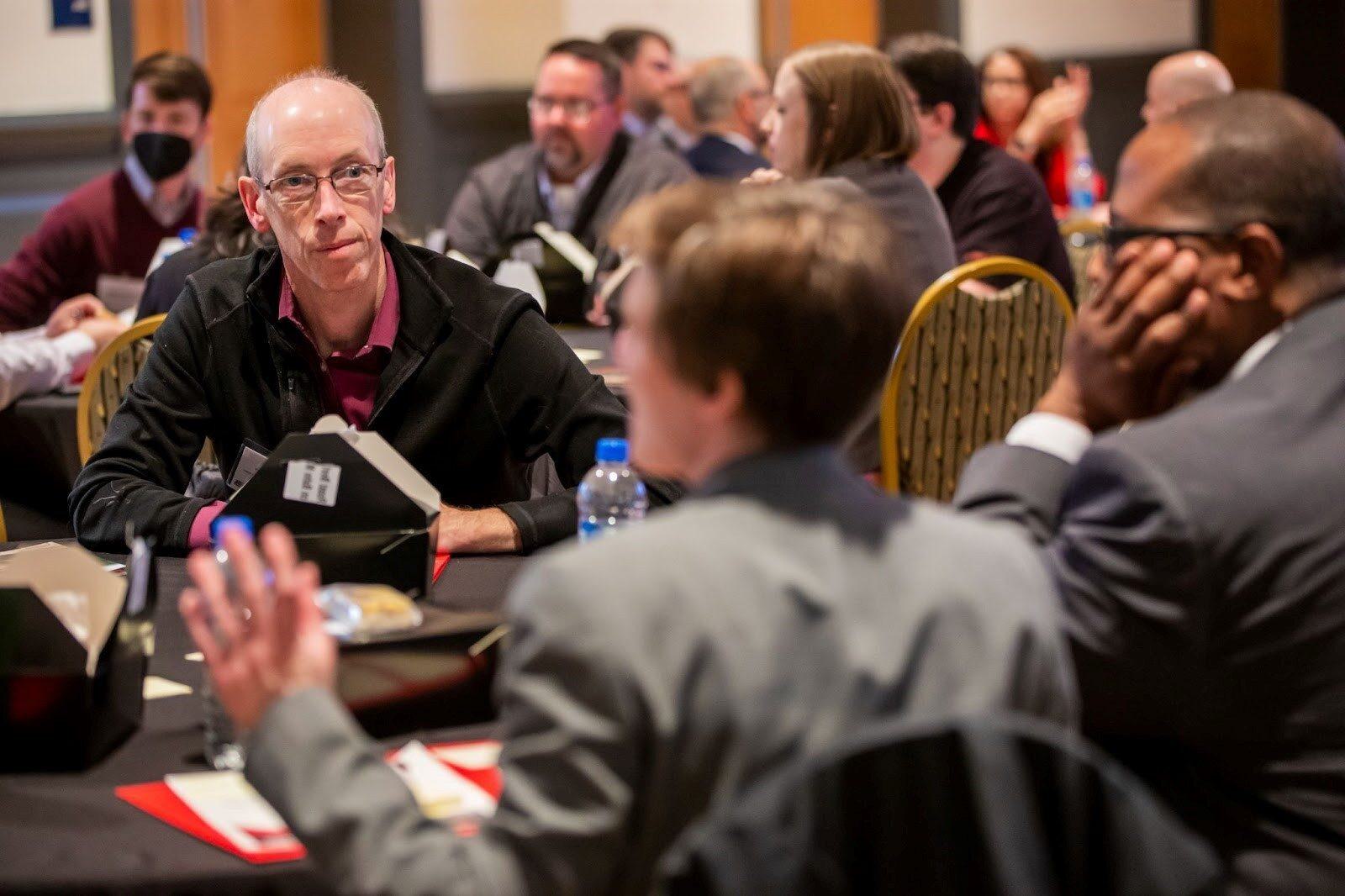 Faculty and other campus leaders working together